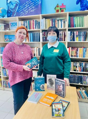 Акция «Дарите книги с любовью», приуроченная к Международному дню книгодарения прошла в оздоровительном центре «Пугачевский».