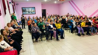 У нас в гостях побывала замечательная детская вокальная студия «Голос»!