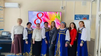 Праздничная тематическая  программа «Весна и женщины едины»